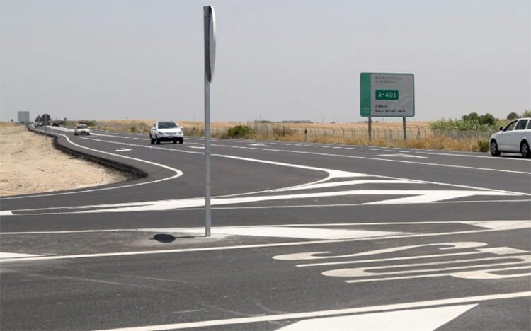 Uno de los tramos de la A-491 / FOTO: Ayto.