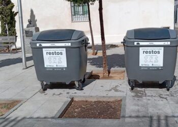 Parte de los contenedores renovados / FOTO: Ayto.