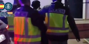 El principal sospechoso camino de los calabozos / FOTO: Policía Nacional