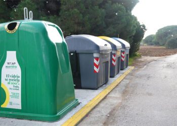 Una de las primeras ‘Islas Verdes’ habilitadas / FOTO: Ayto.