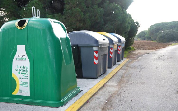 Una de las primeras ‘Islas Verdes’ habilitadas / FOTO: Ayto.