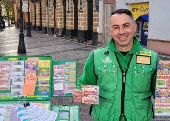 Moisés, vendedor de cupones desde 2018 / FOTO: ONCE