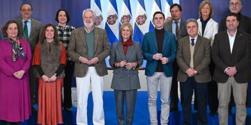 Posado navideño de la alcaldesa y su Gobierno / FOTO: Ayto.