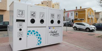 Uno de los contenedores móviles recién llegados / FOTO: Ayto.