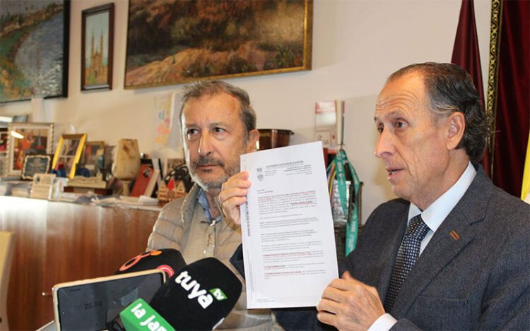 Román junto a su concejal de Urbanismo / FOTO: Ayto.