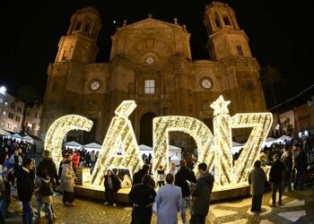 Uno de los atractivos de la Navidad en la plaza de la Catedral / FOTO: Eulogio García