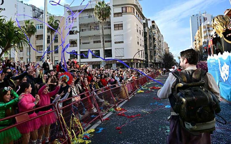 Al inicio de la cabalgata de 2025 / FOTO: Eulogio García