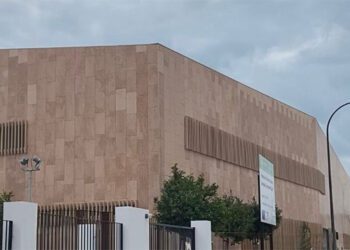 Detalle de la fachada del flamante centro de salud / FOTO: Junta