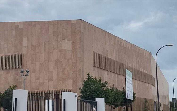 Detalle de la fachada del flamante centro de salud / FOTO: Junta