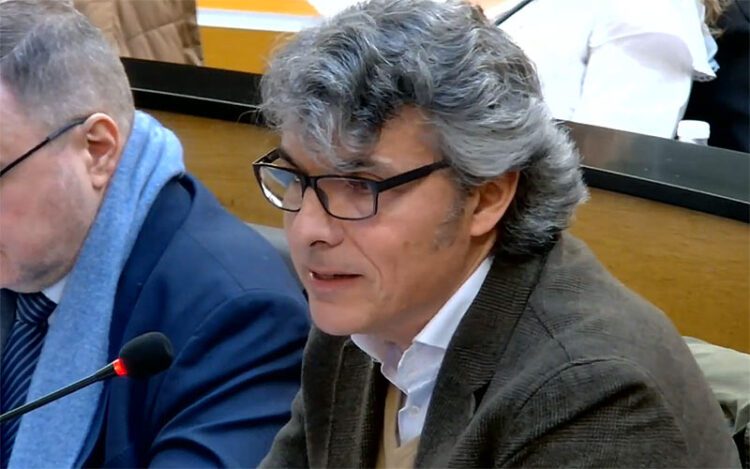 Fran Romero interviniendo en un pasado pleno / FOTO: Ayto.