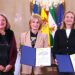 La subdelegada del Gobierno de España. Blanca Flores, presente en la firma / FOTO: Ayto.