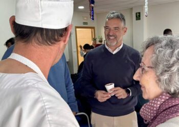 El alcalde en un acto navideño / FOTO: Ayto.