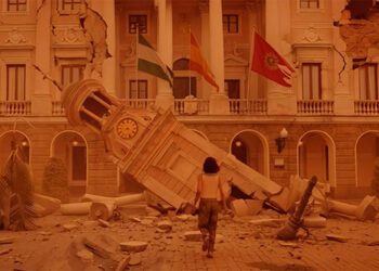 Uno de los planos catastróficos del videoclip / FOTO: Youtube