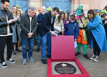 Desvelando al estrella de Adela del Moral / FOTO: Eulogio García