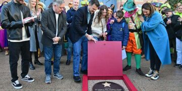 Desvelando al estrella de Adela del Moral / FOTO: Eulogio García