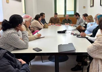 Reunión celebrada en el Ayuntamiento / FOTO: PSOE
