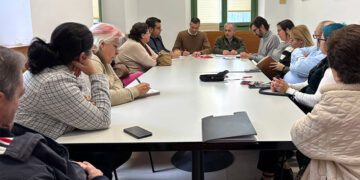 Reunión celebrada en el Ayuntamiento / FOTO: PSOE
