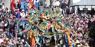 Ambientazo en uno de los carruseles de coros / FOTO: Eulogio García