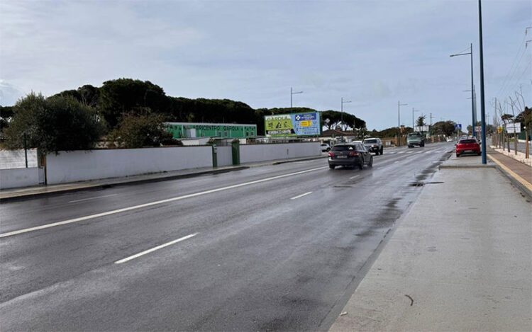 Uno de los tramos de la reurbanizada carretera / FOTO: Ayto.