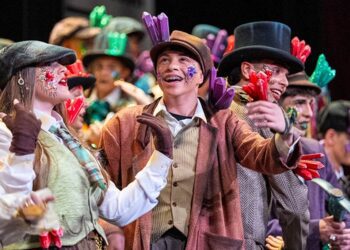 El único coro, cerrando la final juvenil / FOTO: Reyna - Ayto.