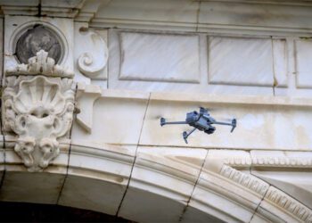 Sobrevolando el monumento histórico / FOTO: Ayto.