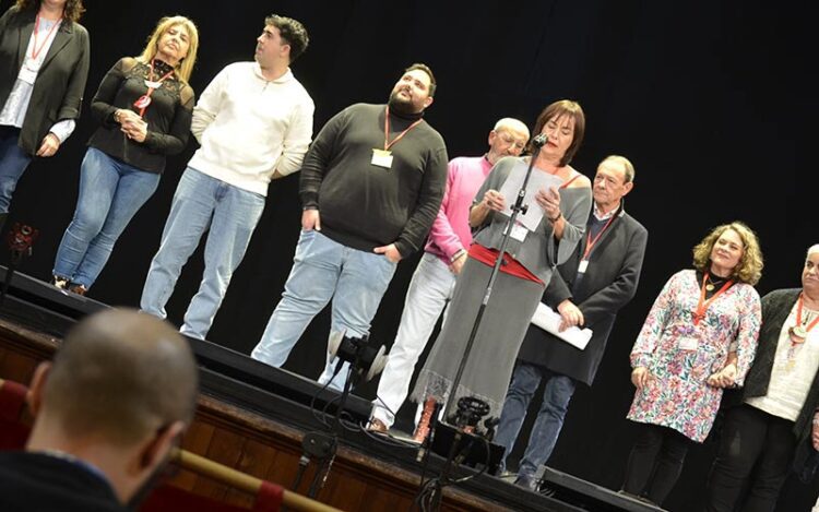 El jurado dando la cara con el Falla vacío / FOTO: DBC