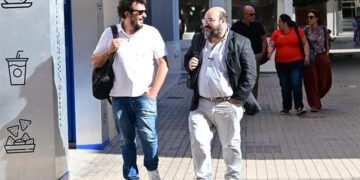Acudiendo al juzgado a declarar en 2024 / FOTO: Eulogio García