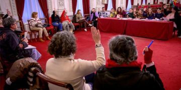 Reunión del Consejo de la Mujer en el salón de plenos / FOTO: Ayto.