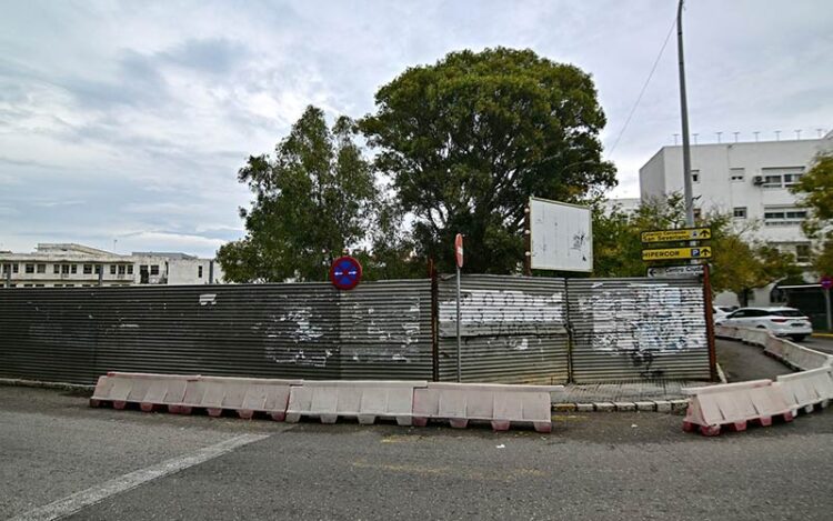 El solar del Portillo, a la espera / FOTO: Eulogio García