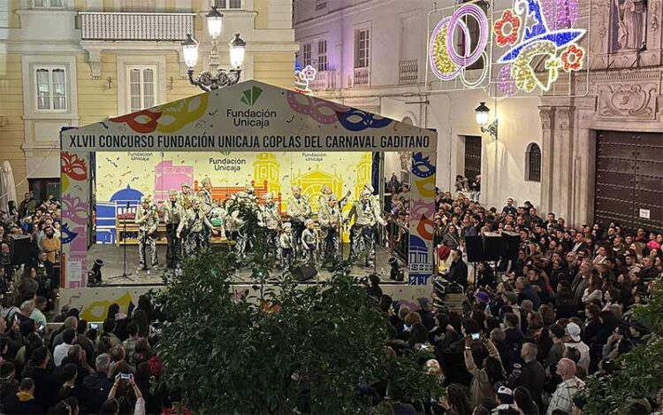 Una noche de concurso en San Agustín / FOTO: Fundación Unicaja