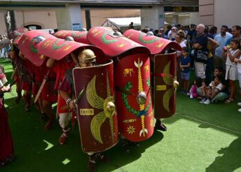 Una de las actividades de Cádiz Romana / FOTO: Eulogio García