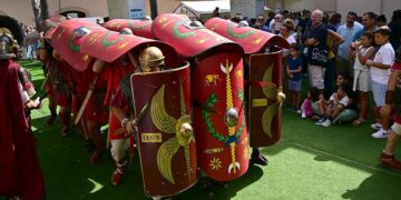 Una de las actividades de Cádiz Romana / FOTO: Eulogio García
