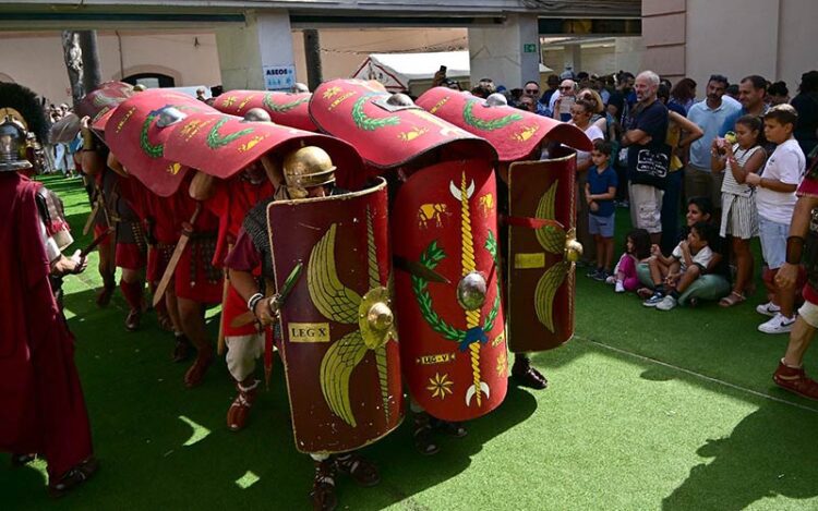 Una de las actividades de Cádiz Romana / FOTO: Eulogio García
