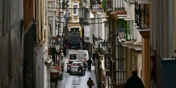 Vista de una de las calles del casco antiguo / FOTO: Eulogio García