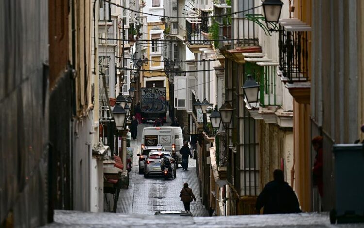 Vista de una de las calles del casco antiguo / FOTO: Eulogio García