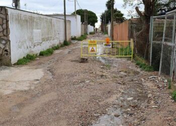 Uno de tantos caminos del diseminado afectado por las lluvias / FOTO: Ayto.