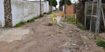 Uno de tantos caminos del diseminado afectado por las lluvias / FOTO: Ayto.