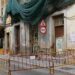 Las vallas advierten del peligro frente a la finca de Cielos