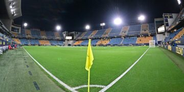 El estadio municipal desde un córner / FOTO: Eulogio García