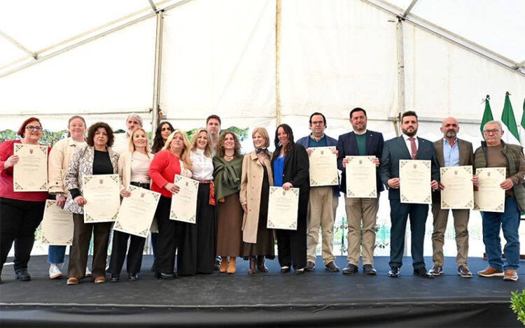 Un momento del acto celebrado en la barriada de Lomopardo / FOTO: Ayto.