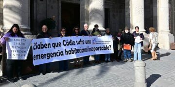 Protesta a las puertas de la Casa de Iberoamérica / FOTO: Eulogio García