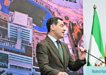 Moreno Bonilla en su reciente paso por Cádiz / FOTO: Eulogio García