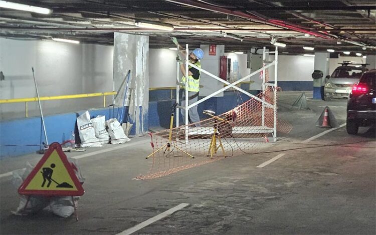 Ya se está actuando en el interior del subterráneo / FOTO: Ayto.