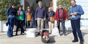 Un momento de aquella protesta de enero de 2024 / FOTO: Ecologistas