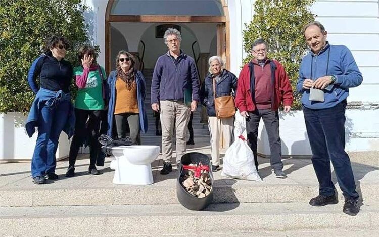 Un momento de aquella protesta de enero de 2024 / FOTO: Ecologistas