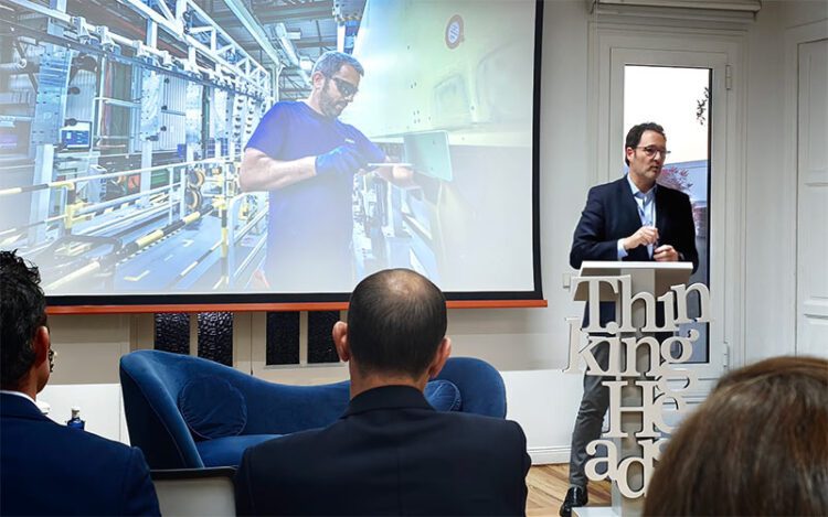 Un momento del acto en la sede de Thinking Heads / FOTO: CEC