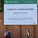 La valla informando de la fase 0 que todavía no se palpa / FOTO: Eulogio García