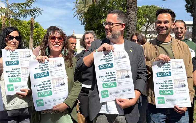 Vendiendo la propuesta electoral desde El Puerto / FOTO: Adelante