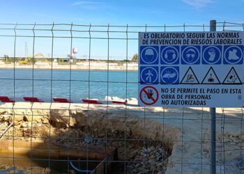 Estado de la obra a principios de abril / FOTO: DBC