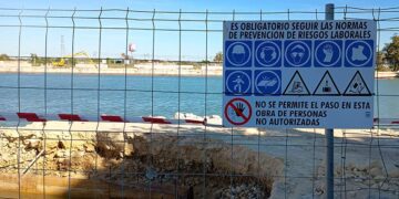 Estado de la obra a principios de abril / FOTO: DBC